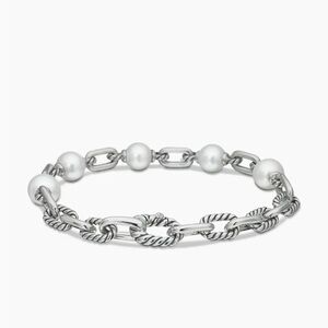 DY Madison® Pearl Chain Bracelet
Sterling Silver with Pearls, 8mm